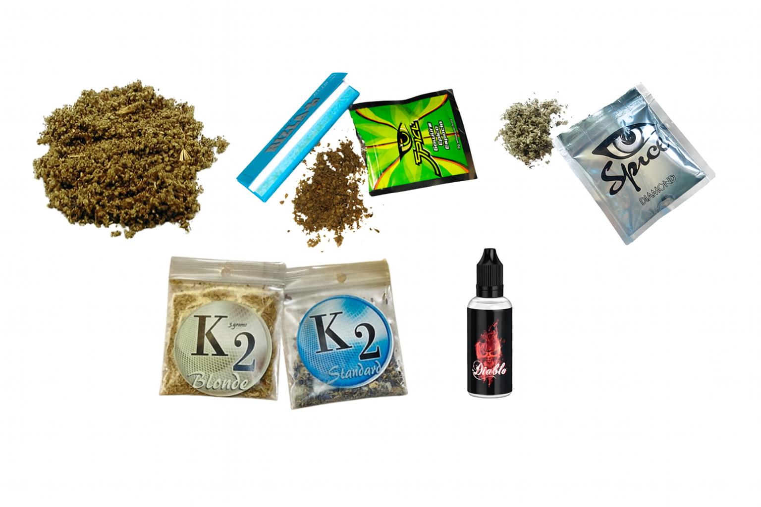 "K2 Spice" "Herbal Incense" "Select Options"